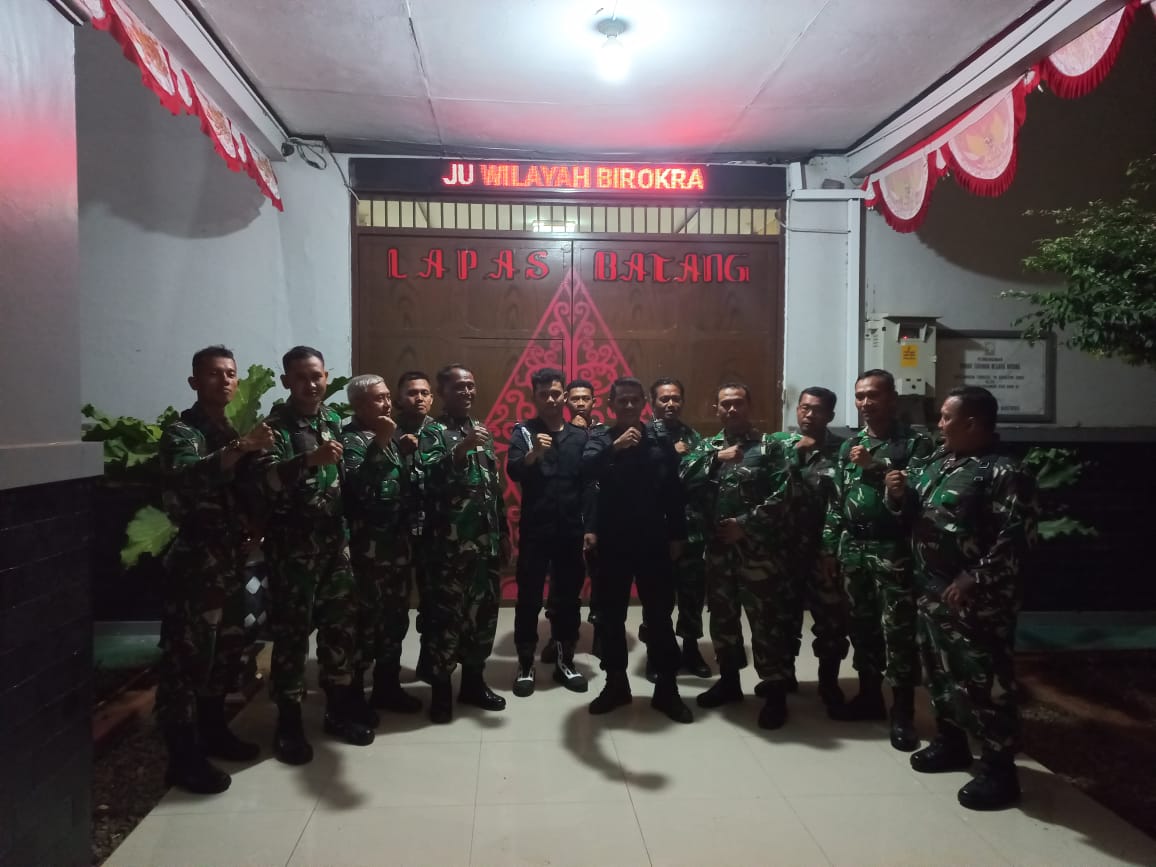 Sinergitas Kodim 0736/Batang dan Lapas Batang, Wujudkan Lingkungan Pemasyarakatan yang Aman dan Kondusif