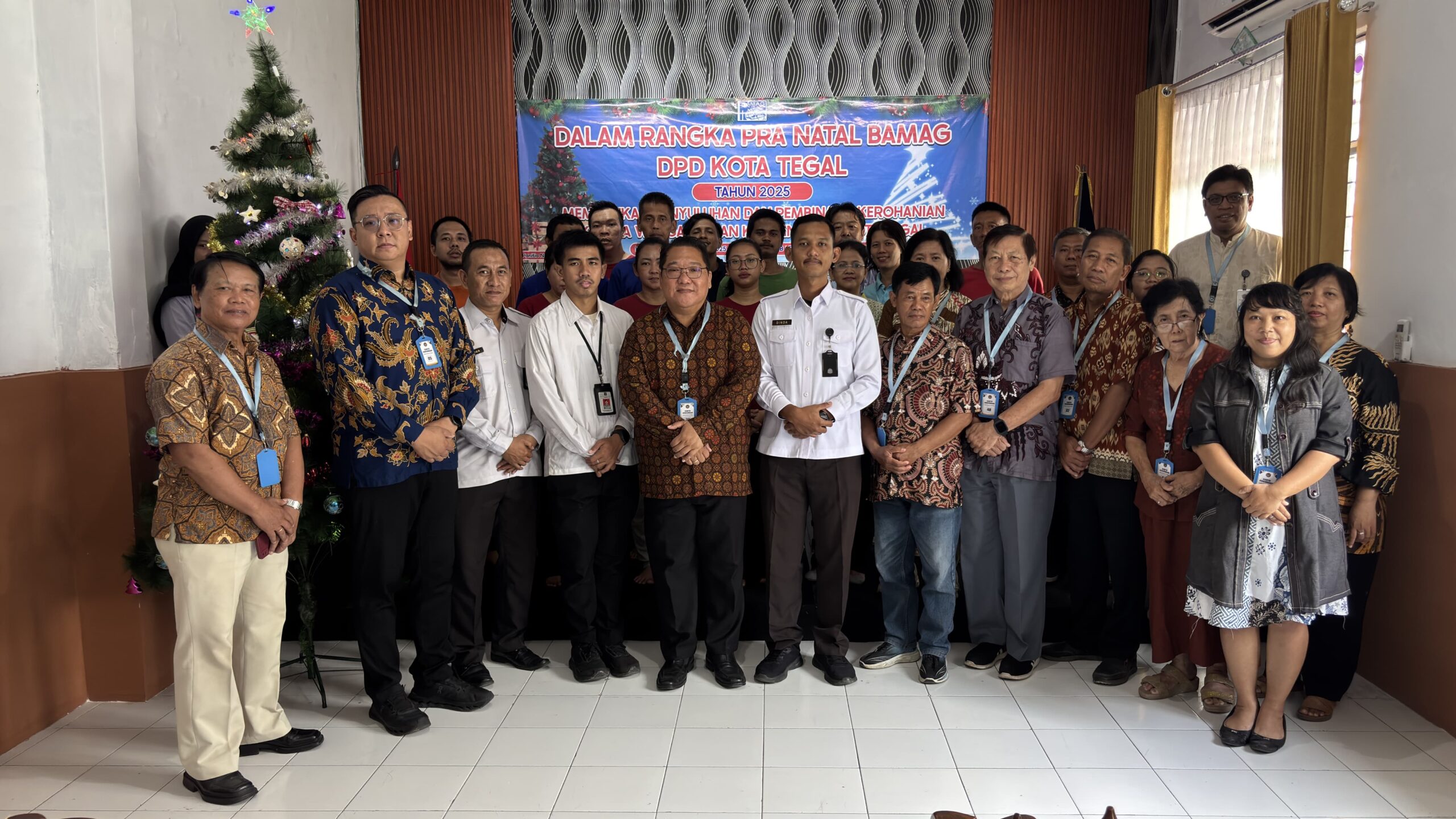 Lapas Tegal Gelar Perayaan Pra Natal Penuh Sukacita Bersama BAMAG DPD