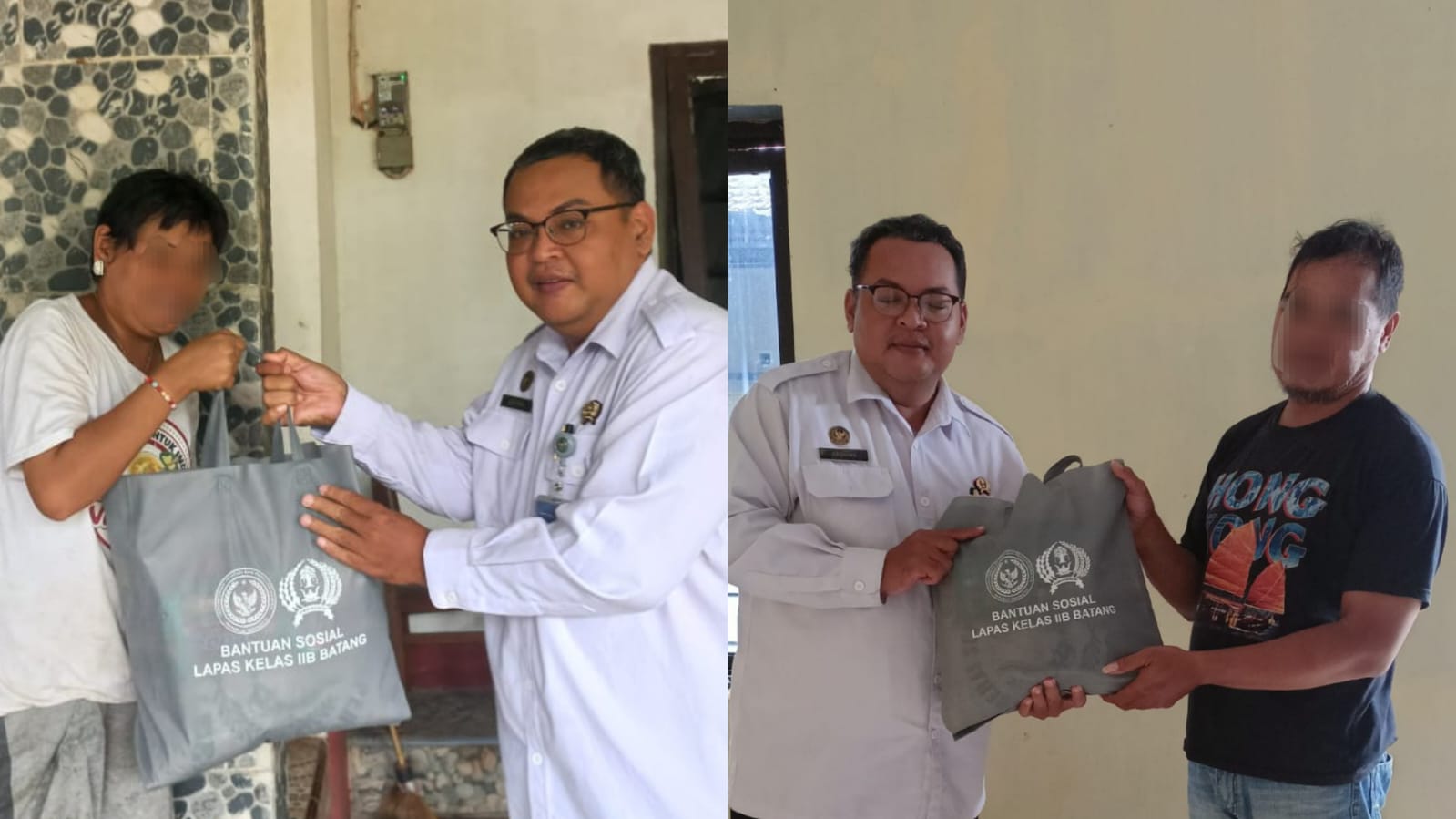 Tebarkan Kepedulian, Lapas Batang Salurkan Bantuan Sosial bagi Masyarakat Membutuhkan