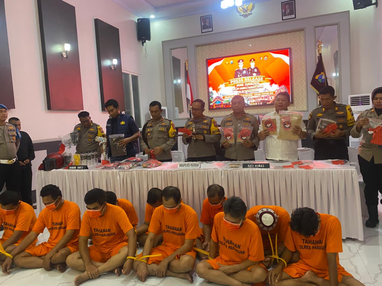 Polres Pasuruan Rilis Capaian Kinerja Tahun 2025, Data Kecelakaan Lalu Lintas Naik