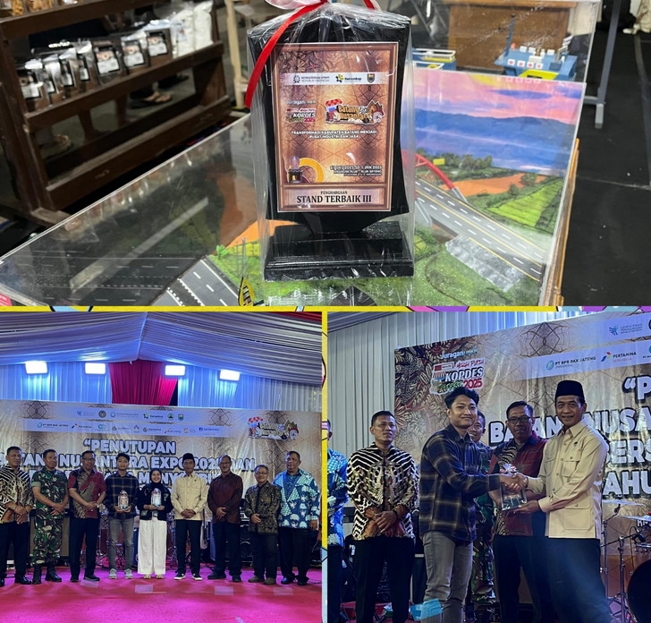Pemasyarakatan Jateng Unjuk Karya Warga Binaan di Batang Nusantara Expo 2025, Raih Stand Terbaik III