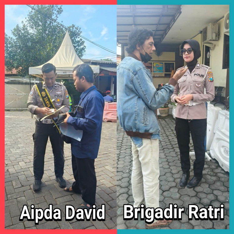 Polantas Menyapa, Satlantas Tingkatkan Pelayanan Humanis di Samsat Surabaya Utara