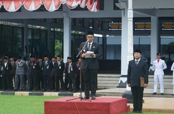 Perkuat Sinergi Lintas Sektor, Lapas Batang Ikuti Upacara Hari Amal Bakti Ke-80 Kemenag