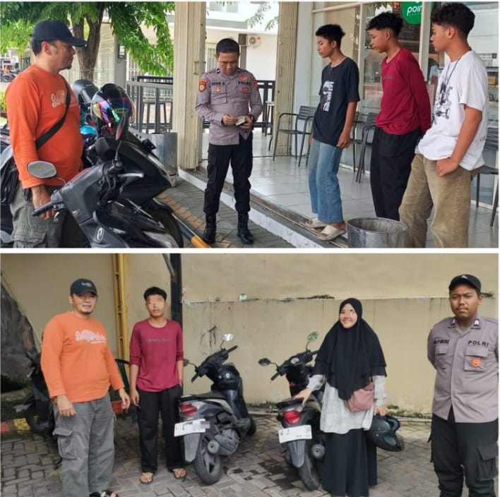 Gerak Cepat Polres Gresik Tindaklanjuti Laporan Motor Hilang, Terungkap Kasus Tertukar di Parkiran Indomaret Manyar