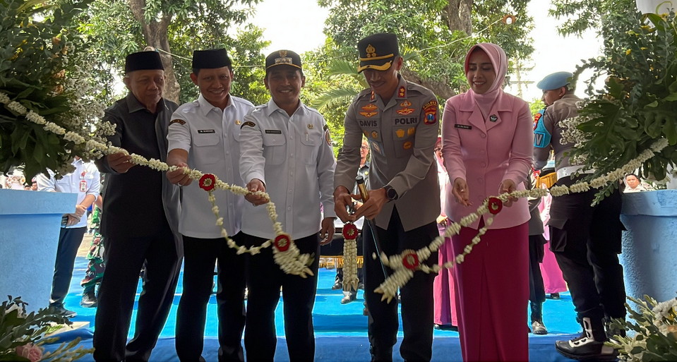 Kapolres Pasuruan Kota Resmikan SPPG YKB, Dukung Program Makan Bergizi Gratis