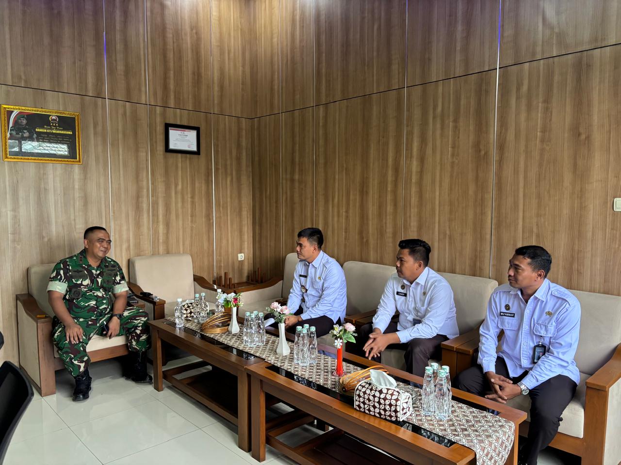 Perkuat Sinergitas Keamanan dan Ketertiban, Kalapas Batang Sambangi Kodim 0736/Batang