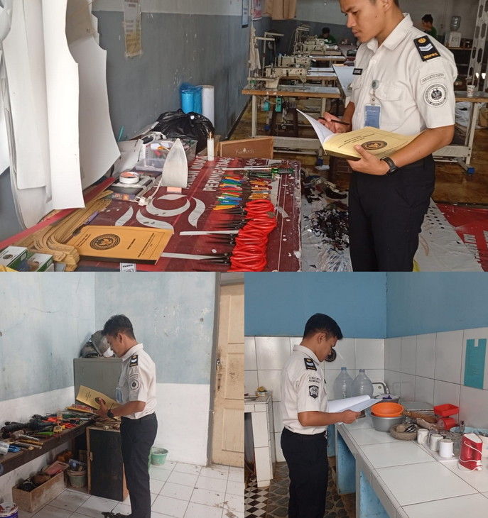 Optimalkan Sarana Pembinaan, Lapas Batang Lakukan Inventarisasi Rutin Peralatan Bimbingan Kerja