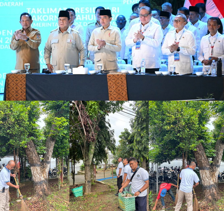 Dukung Gerakan Indonesia ASRI Presiden Prabowo, Lapas Batang Gelar Aksi Bersih Halaman