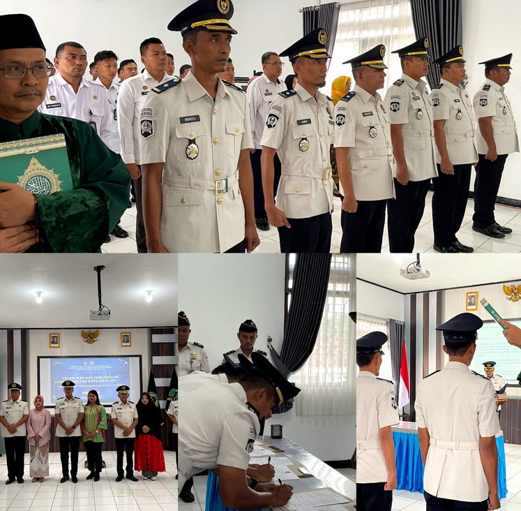 Transformasi Kepemimpinan dan Teguhkan Integritas Kalapas Batang Resmi Lantik Pejabat Manajerial Eselon V