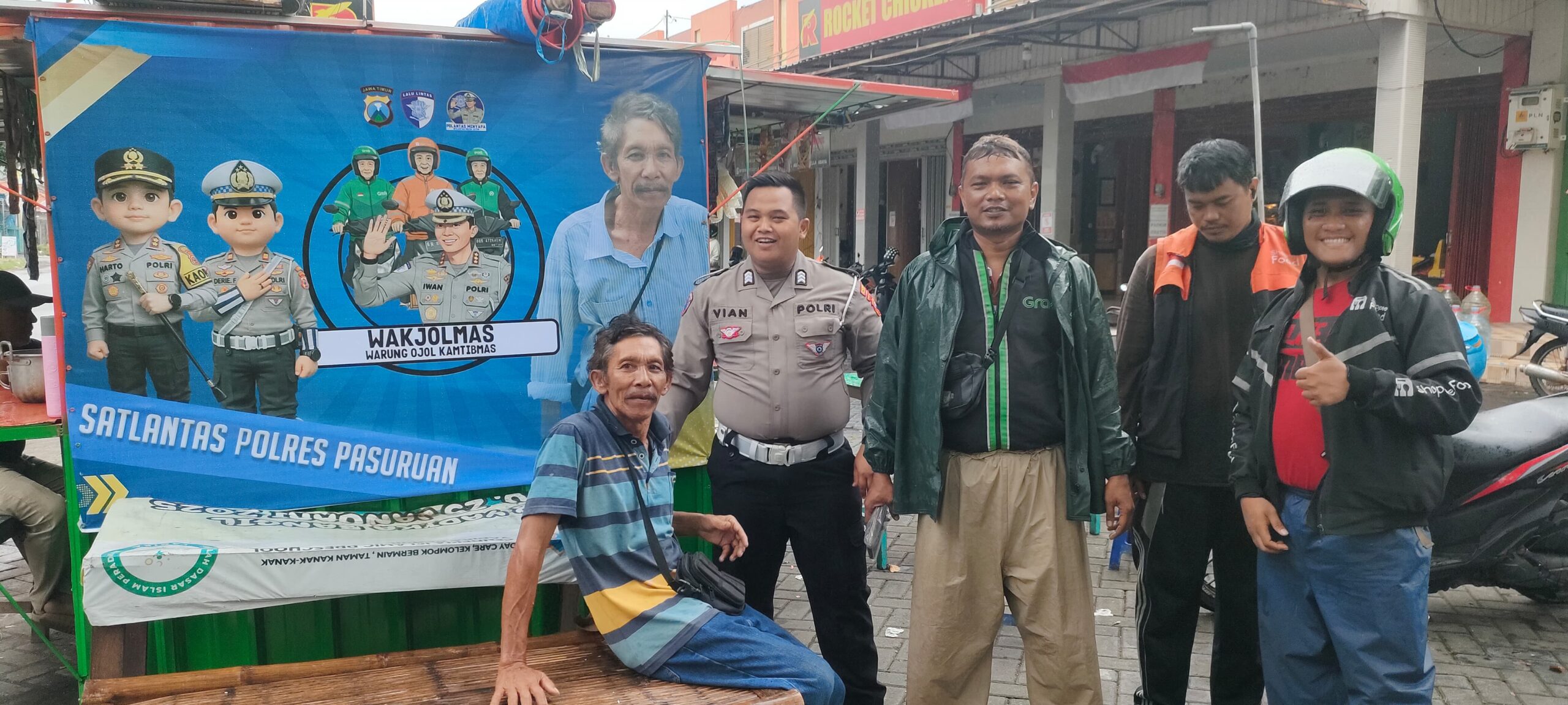 Percepat Respons Insiden Jalan Raya, Satlantas Polres Pasuruan Luncurkan WAKJOLMAS Gandeng Ojol