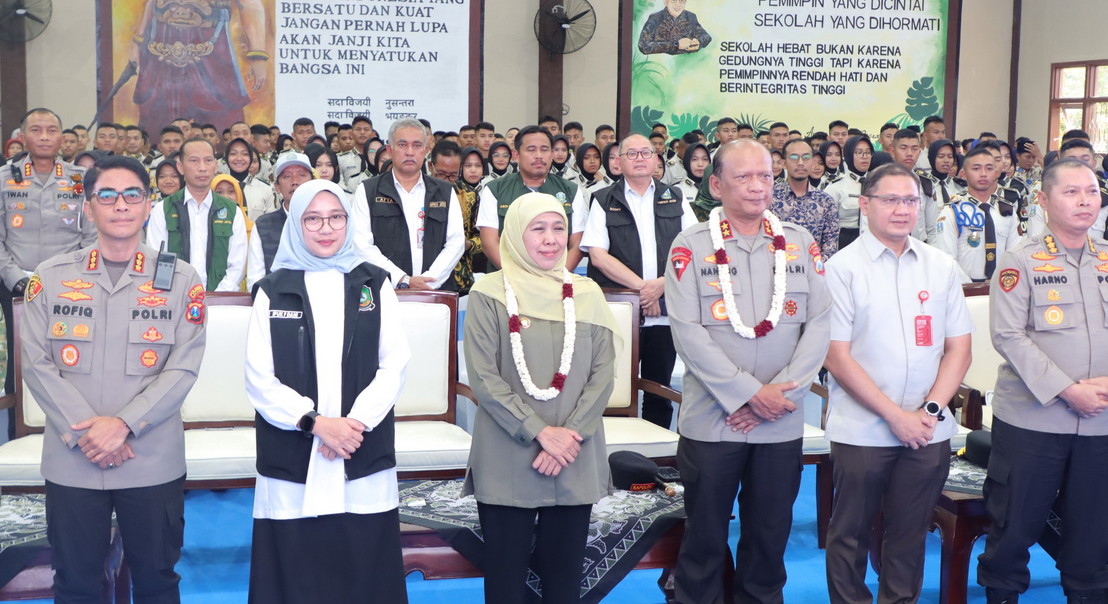 Gubernur dan Kapolda Jatim Resmikan Sarana Prasarana SMAN 2 Taruna Bhayangkara di Banyuwangi