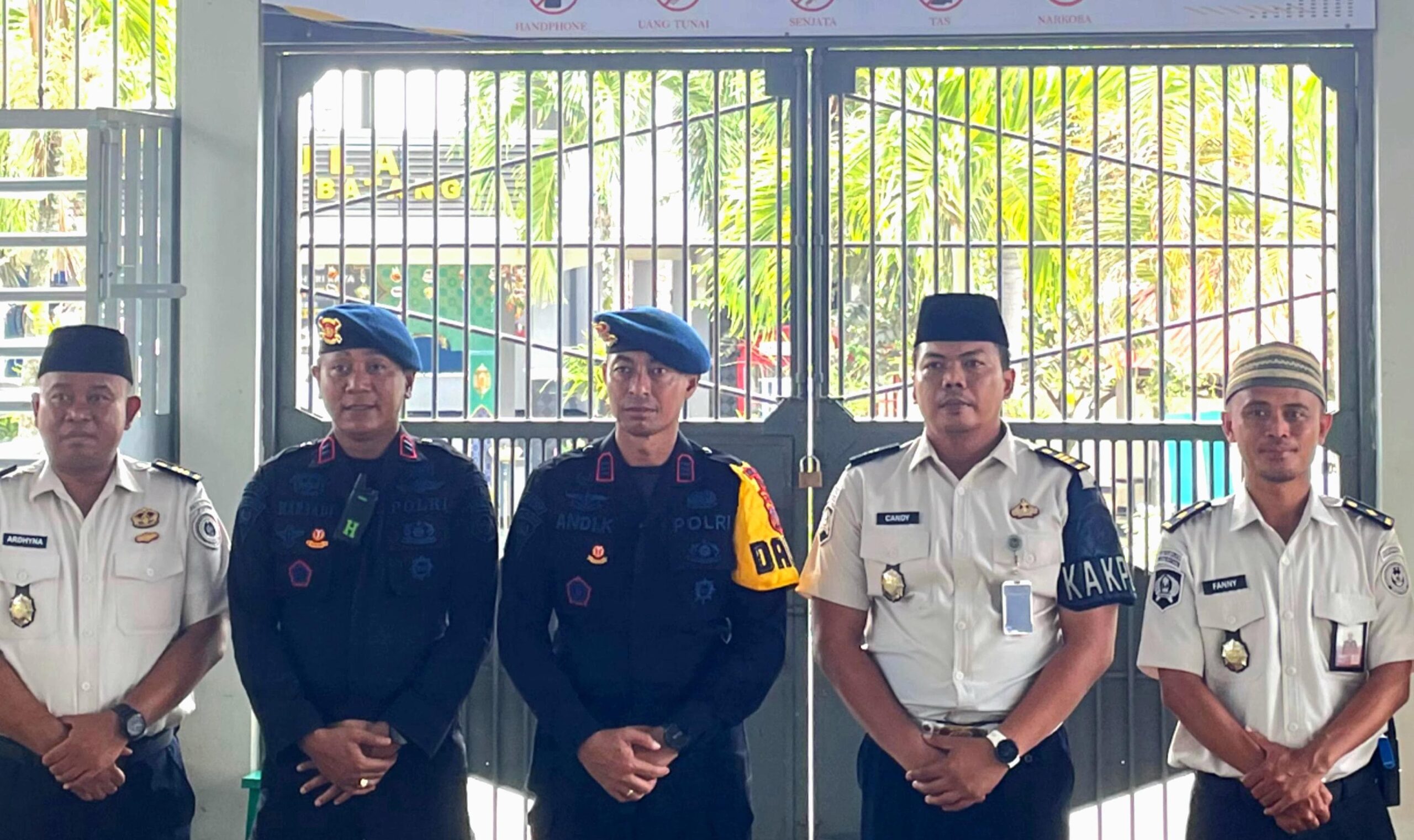 Perkuat Sinergi Jelang Lebaran, Lapas Batang Terima Sambang Koordinasi dari Batalyon B Pelopor Brimob Pekalongan