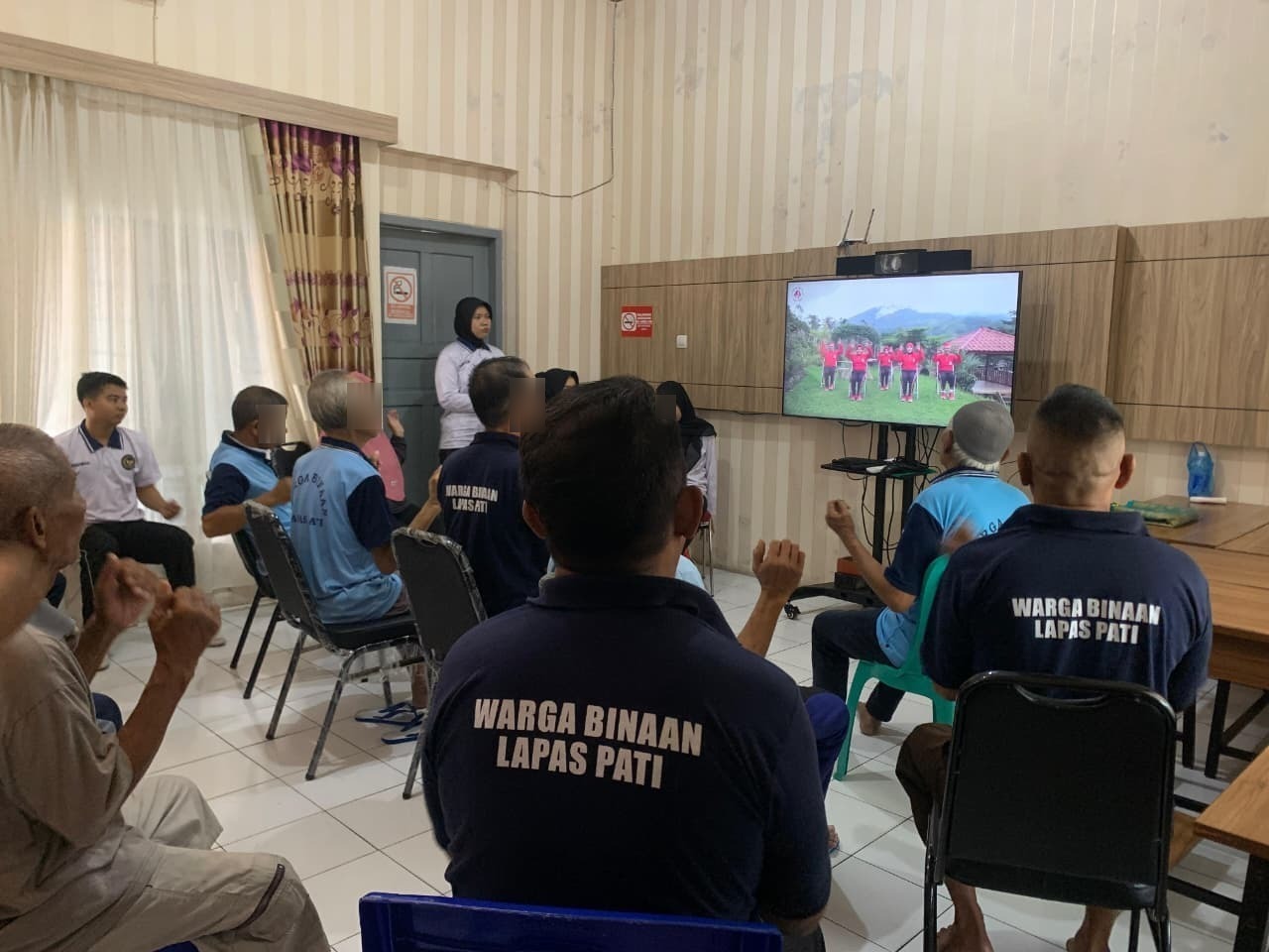 Lapas Pati Fokus pada Kesehatan Lansia Lewat Program Kelas Sehat