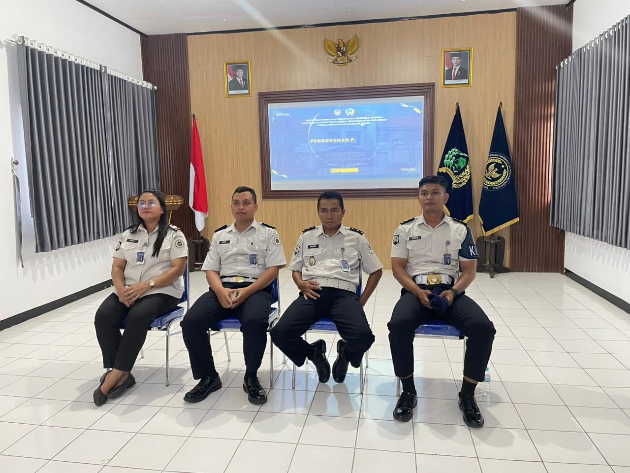 Lapas Batang Perkuat Pengawasan Internal, Ikuti Pengukuhan Satops Patnal Secara Virtual