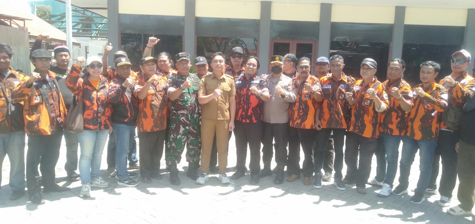 Aksi Damai di Sukomanunggal, Pemuda Pancasila Tekankan Ketertiban dan Dialog